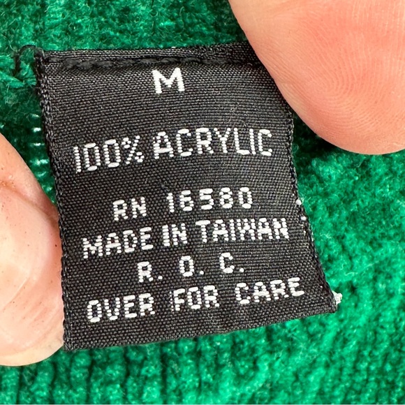 Women’s Vintage Medium Colorful‎ Holiday Sweater Ugly Christmas Chenille - Picture 4 of 7